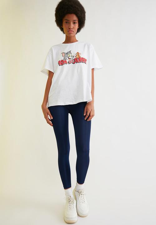Trendyol - Bright disco knit tights - navy