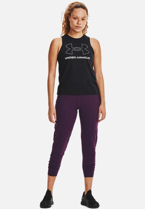 Under Armour - Live sportstyle graphic tank - black