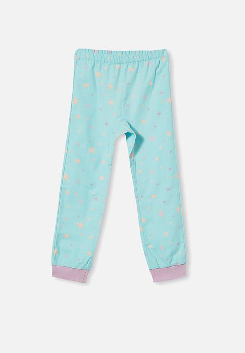 Cotton On - Edith long sleeve pyjama set - dream blue
