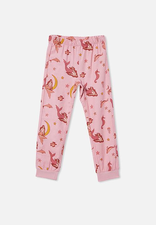 Cotton On - Edith long sleeve pyjama set - very berry