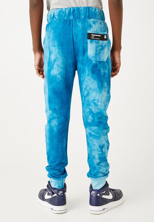 Flyersunion - Ub fleece spectra-dye jogger - teal
