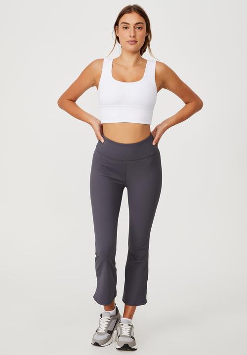 Cotton On - Rib texture vestlette - white