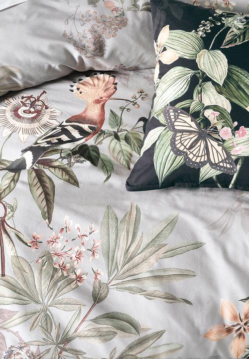 Linen House - Bolero duvet cover set - smoke