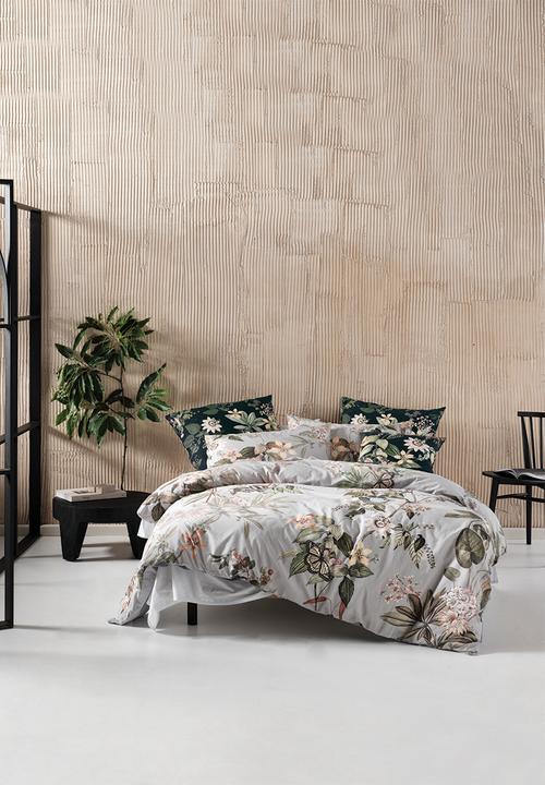Linen House - Bolero duvet cover set - smoke