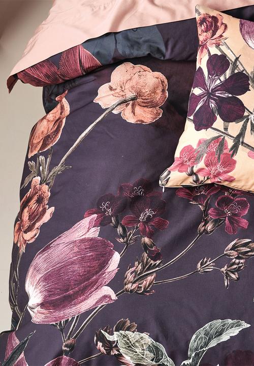 Linen House - Fleur duvet cover set - navy