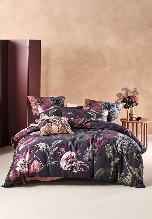 Linen House - Fleur duvet cover set - navy