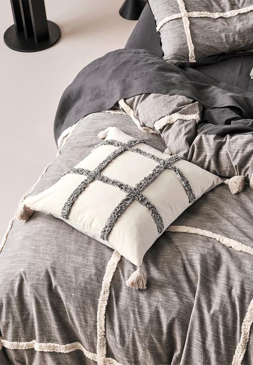 Linen House - Lyndon duvet cover set - black