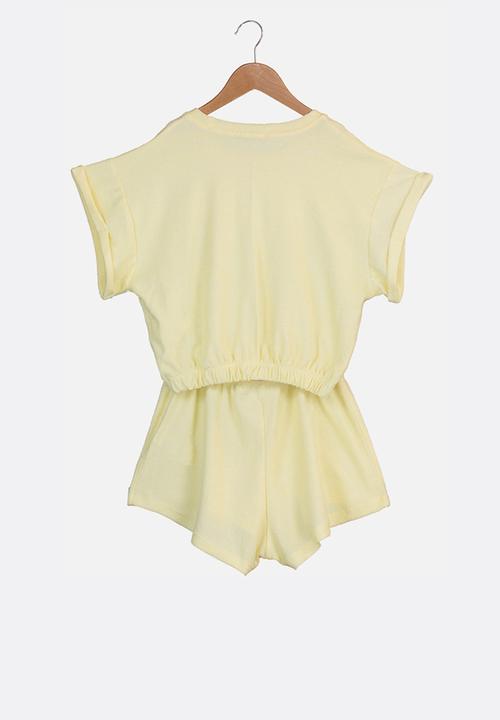 Trendyol - Sari sleepwear set - yellow