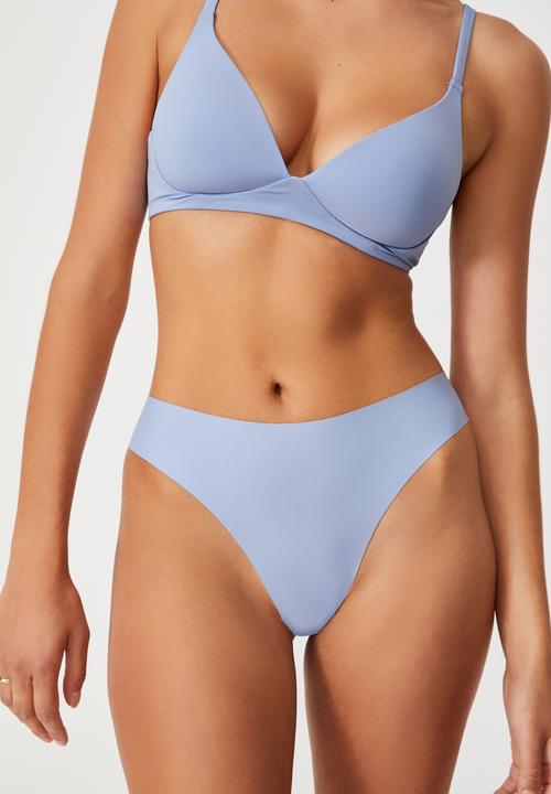 Cotton On - The invisible high cut brasiliano brief - serenity