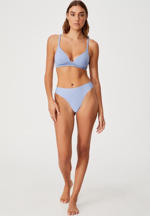 Cotton On - The invisible high cut brasiliano brief - serenity