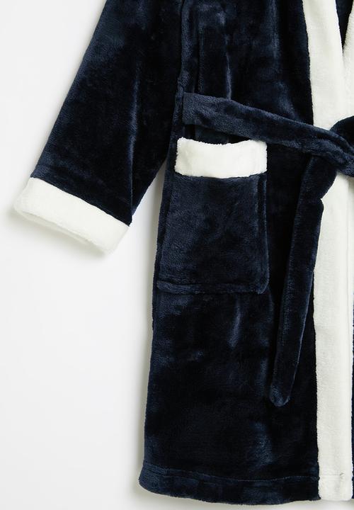Pop Candy - Boys robe - deep navy