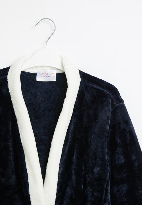 Pop Candy - Boys robe - deep navy