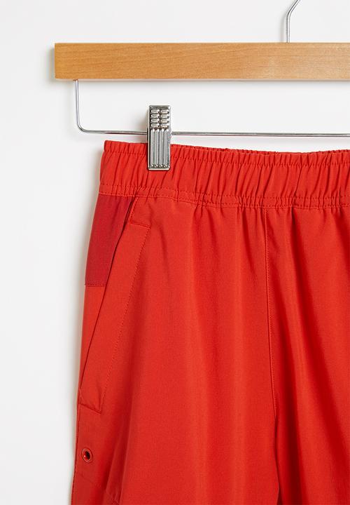 Nike - B nsw woven hbr short - university red/gym red/white