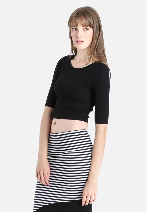 MINKPINK - Tick Tock 3/4 Sleeve Tee