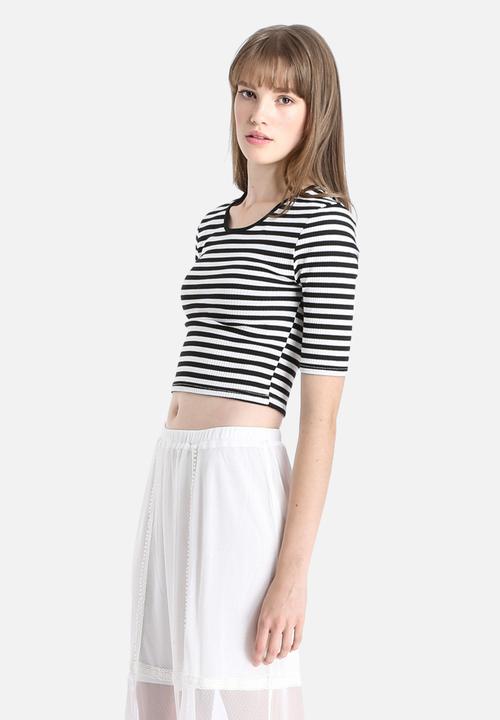 MINKPINK - Tick Tock Stripe Tee