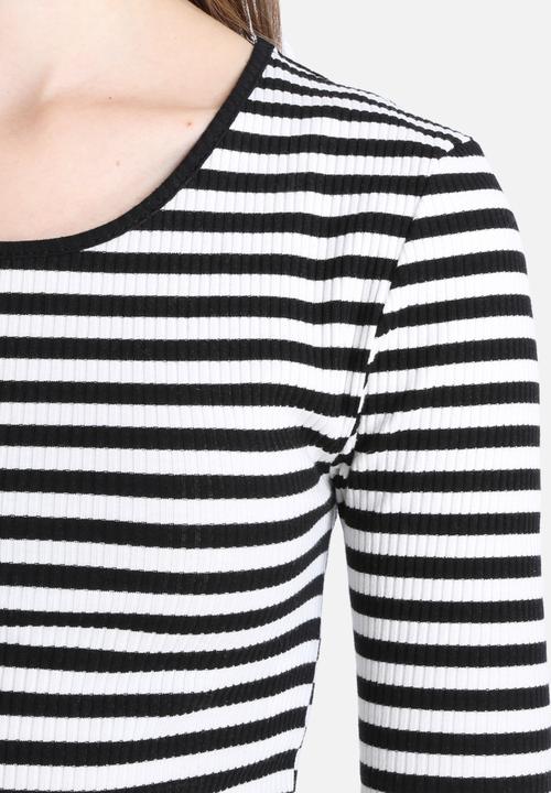 MINKPINK - Tick Tock Stripe Tee