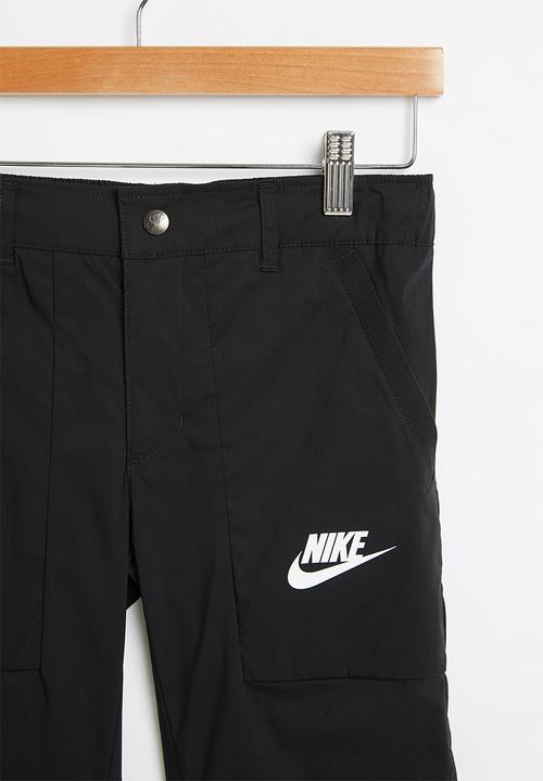 Nike - B nsw ssnl cargo short - black & white