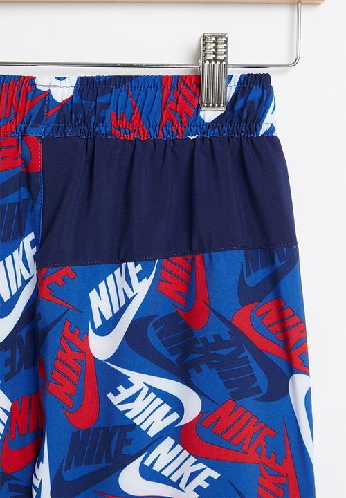 Nike - B nsw woven aop short  - multi