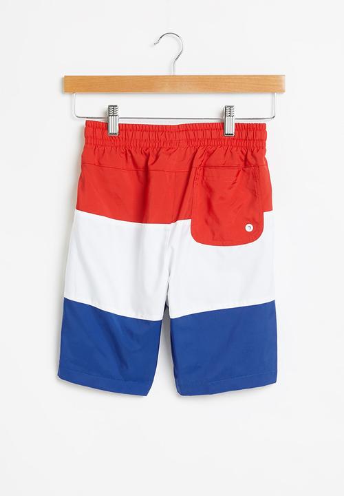 Nike - B nsw short woven block  - multi