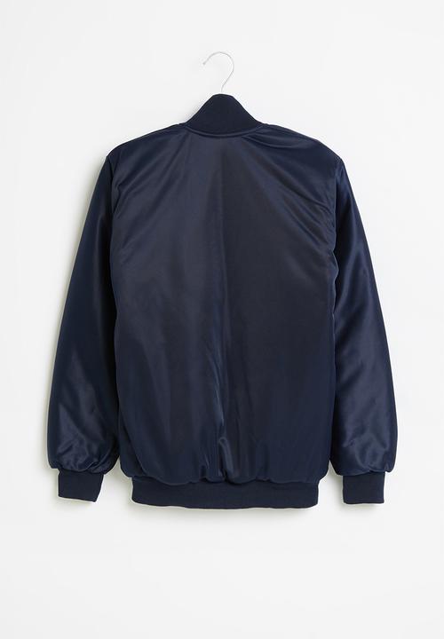NBA - Nba icon logo bomber jacket - navy