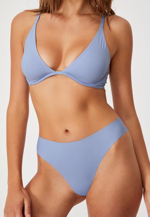 Cotton On - Ultimate plunge underwire bra - serenity