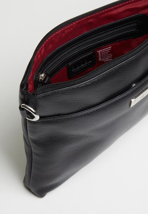 BUSBY - Bardot clutch crossbody - black