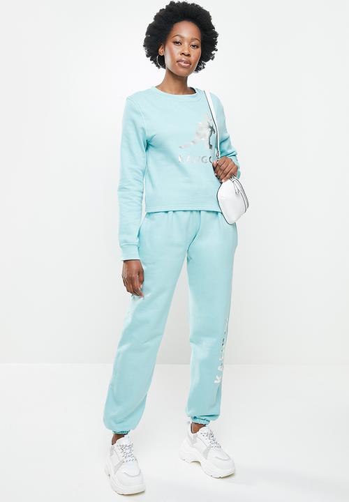 KANGOL - Ladies pastel slouch top - blue