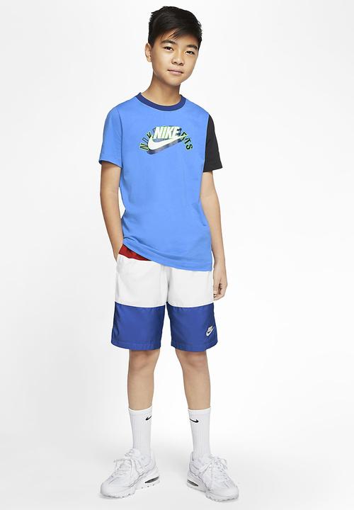 Nike - B nsw short woven block  - multi