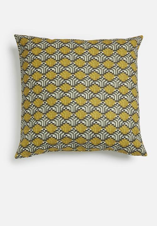 Hertex Haus - Reflex cushion cover - sulphur