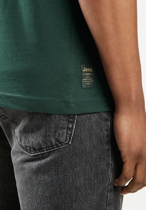 JEEP - Enzo short sleeve graphic tee - green