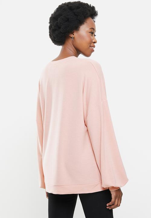 Volcom - Booze crew sweat - dusty pink