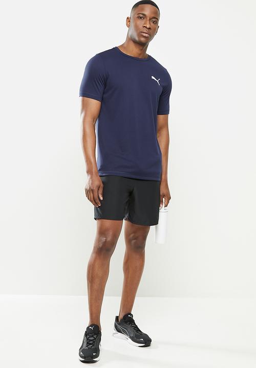 PUMA - Active small logo tee - navy
