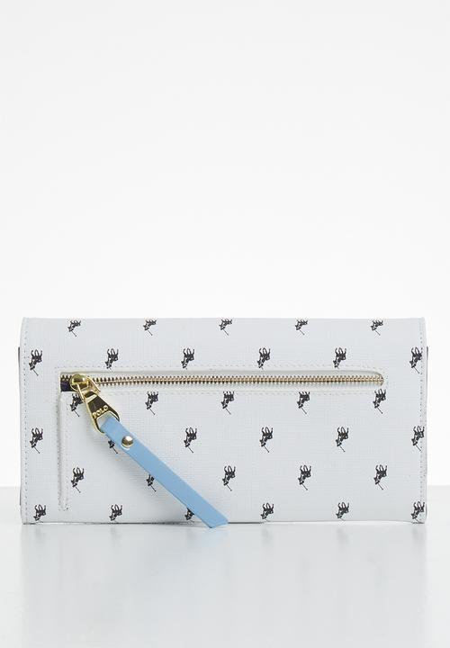 POLO - Rhapsodypurse clutch purse - blue & white 