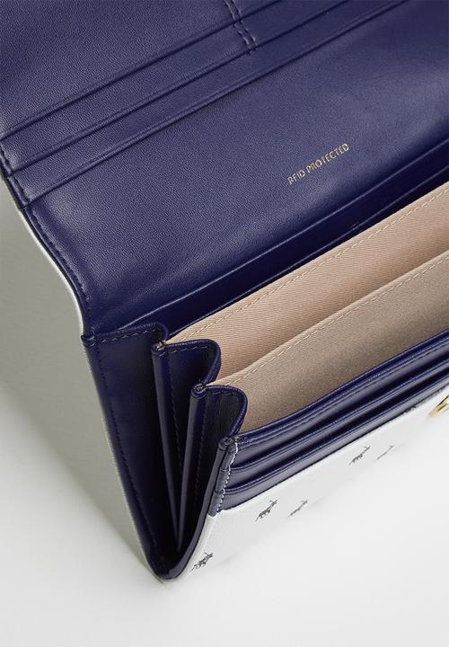 POLO - Rhapsodypurse clutch purse - blue & white 