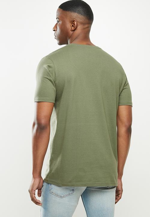 RVCA - Motors short sleeve tee - olive