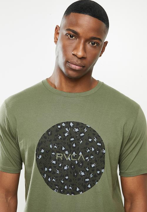 RVCA - Motors short sleeve tee - olive