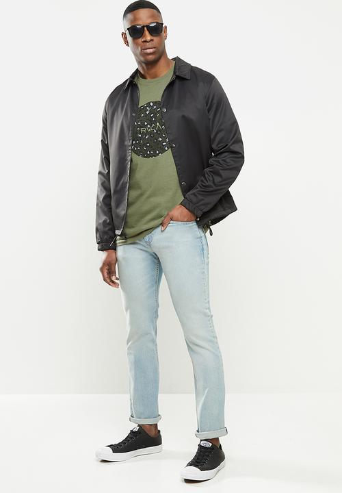 RVCA - Motors short sleeve tee - olive