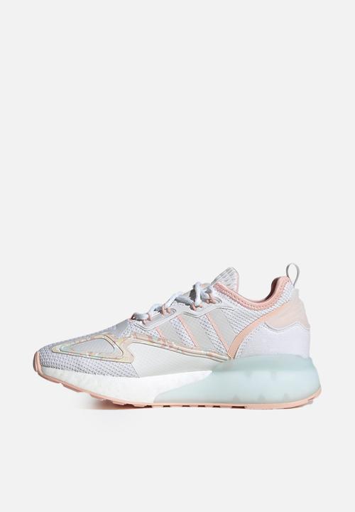 adidas Originals - Zx 2k boost j - white & pink 