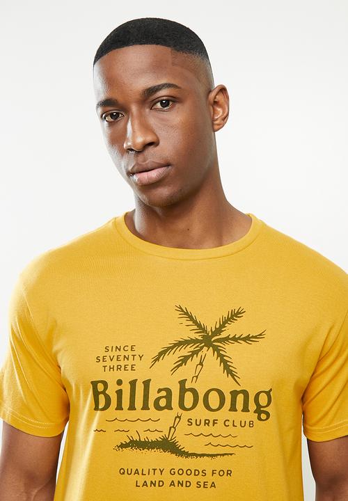 Billabong  - Surfclub tee - yellow