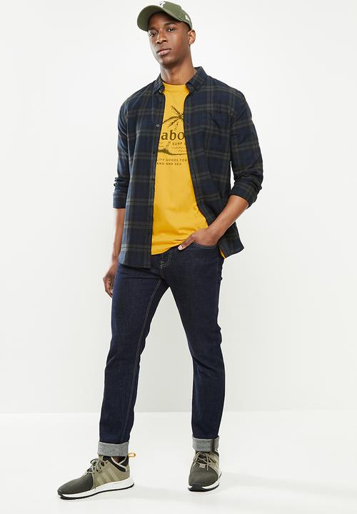 Billabong  - Surfclub tee - yellow