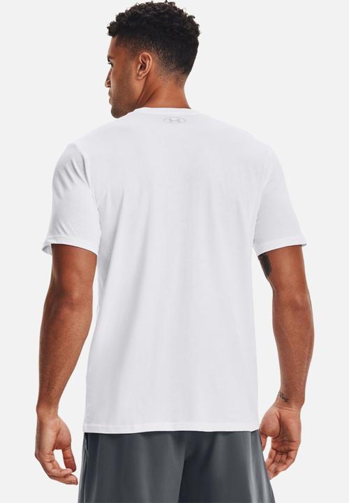 Under Armour - Ua team issue wordmark short sleeve tee - white
