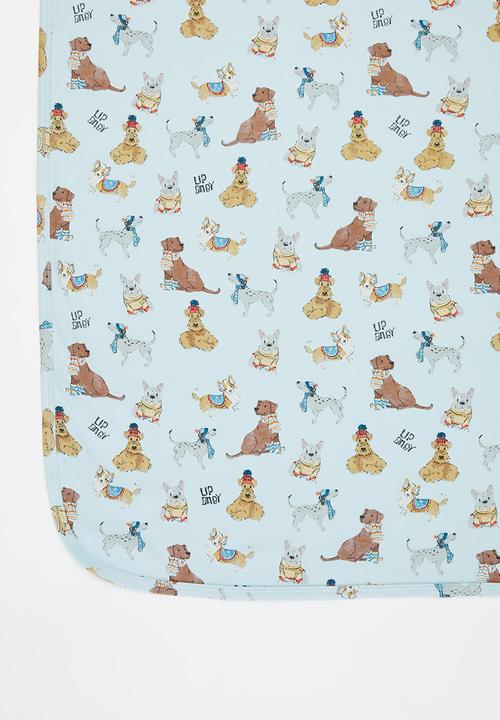 UP Baby - Baby boys dog print blanket - multi 