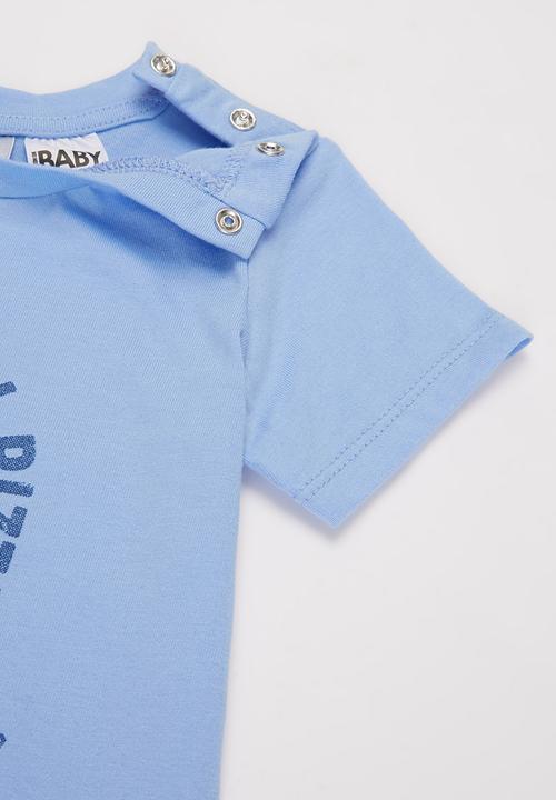 Cotton On - Jamie short sleeve tee - lcon - blue