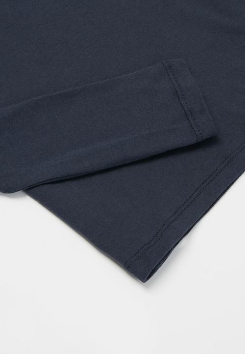 Roxy - Another chance foil long sleeve tee - indigo