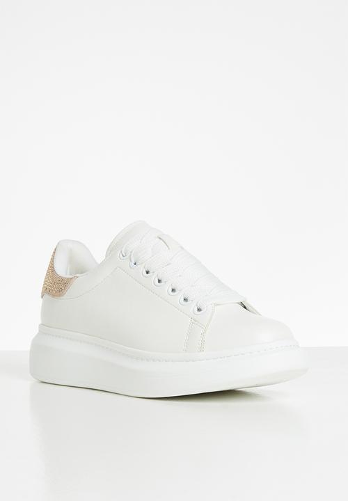 ALDO - Dazzle sneaker - white & pink