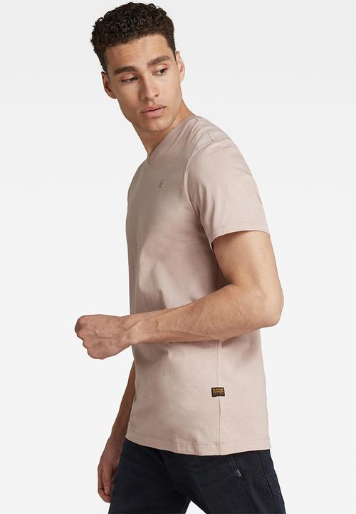 G-STAR - Base-s v short sleeve tee - pink 