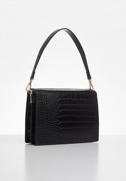 MANGO - Perge bag - black