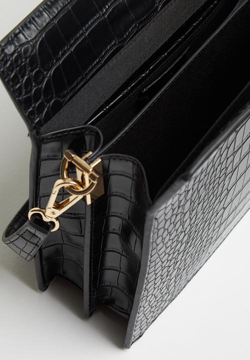 MANGO - Perge bag - black