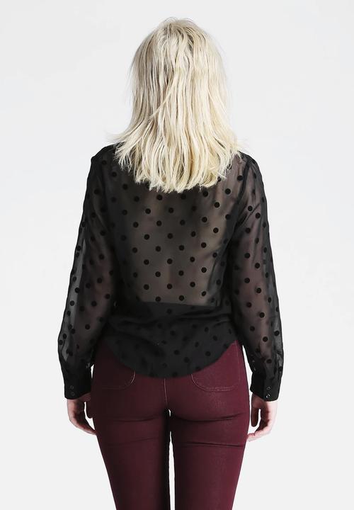 American Apparel - Basic Button Up Blouse