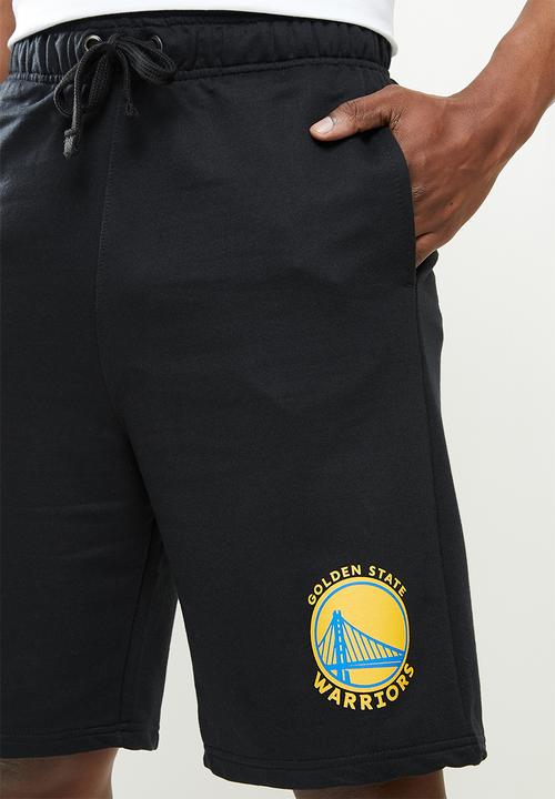 NBA - Warriors basketball retro shorts - black